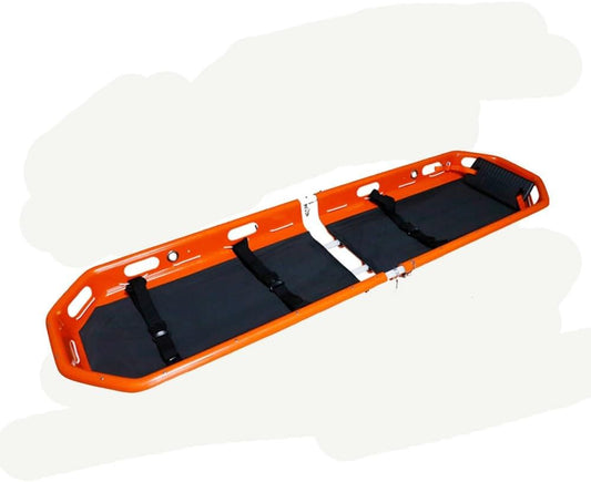 Detachable Search and Rescue Gear 86 * 24 * 7in with Stirrups and Lanyard, Reinforced Medical Stretcher with EVA Cushion