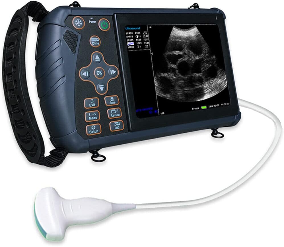 Veterinary Ultrasound Machine for Pregnancy Portable Scanner with 3.5Mhz